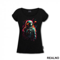 Colorful Astronaut - Space - Svemir - Majica