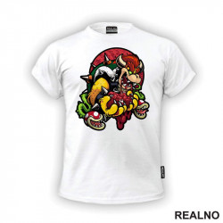 Strašni Bauzer - Super Mario - Majica