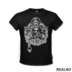 Motorhead - Born To Lose Live To Win - Muzika - Majica