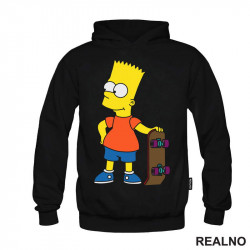Bart Sa Skejtom - The Simpsons - Simpsonovi - Duks