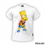 Bart Sa Praćkom - The Simpsons - Simpsonovi - Majica