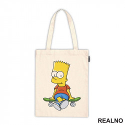 Bart Sedi Na Skejtu - The Simpsons - Simpsonovi - Ceger