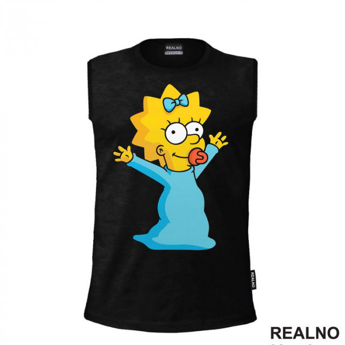 Maggie - Megi - Portret - The Simpsons - Simpsonovi - Majica