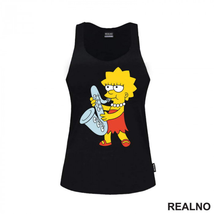 Lisa Svira Saksofon - The Simpsons - Simpsonovi - Majica