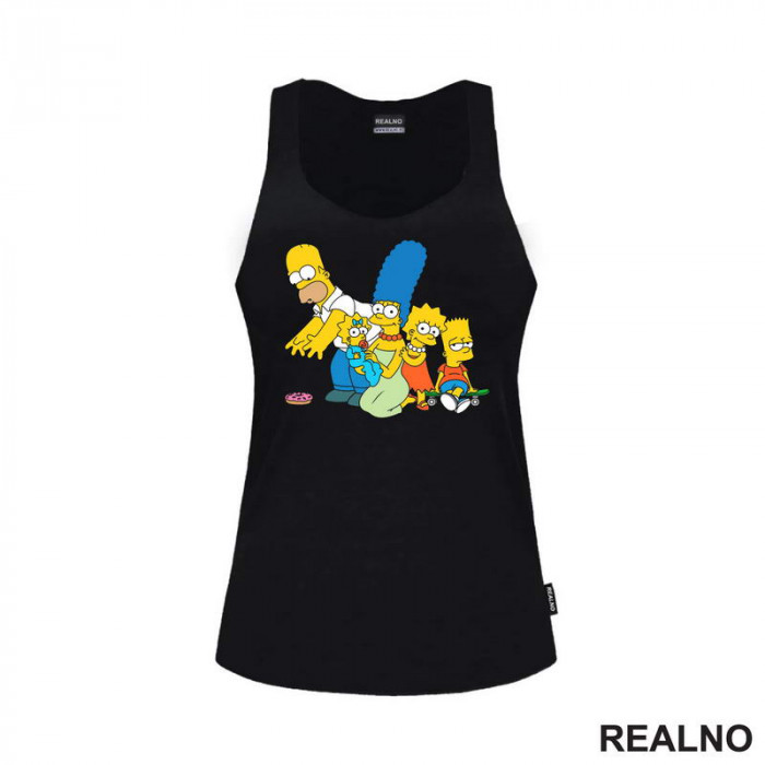 Svi zajedno - Family - The Simpsons - Simpsonovi - Majica
