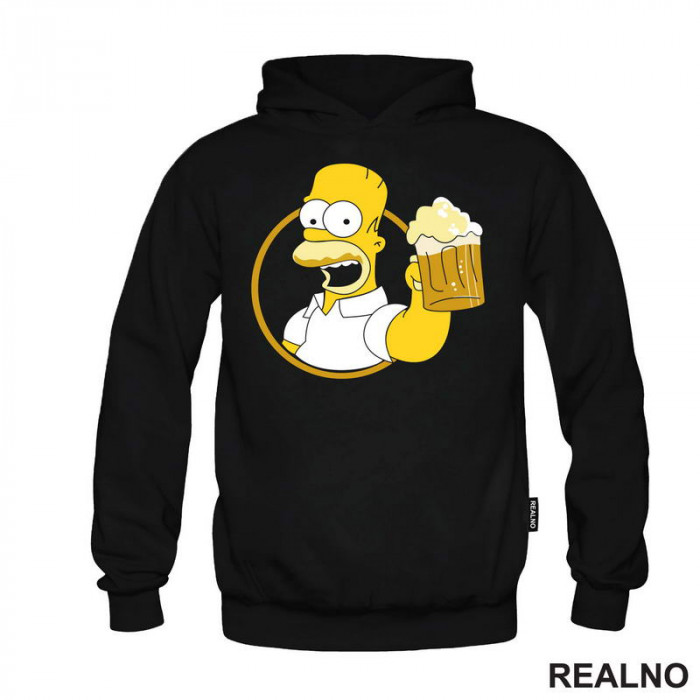 Homer Sa Pivom - The Simpsons - Simpsonovi - Duks