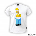 Homer - Portret - The Simpsons - Simpsonovi - Majica