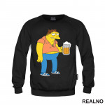 Barney With Beer - Barni sa Pivom - The Simpsons - Simpsonovi - Duks
