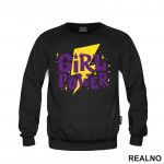 Girl Power - Purple And Yellow - Duks