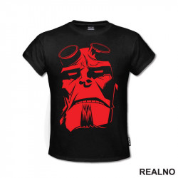 Hellboy Red Silhouette - Majica Hellboy Red Silhouette - Majica