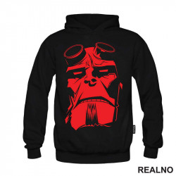 Hellboy Red Silhouette - Duks Hellboy Red Silhouette - Duks