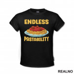 Endless Pastability - Yellow Letters - Hrana - Food - Majica