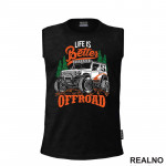 Life Is Better - Colors - Quad - Off Road - Majica