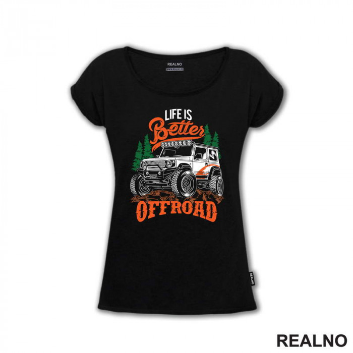 Life Is Better - Colors - Quad - Off Road - Majica