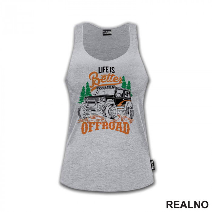 Life Is Better - Colors - Quad - Off Road - Majica