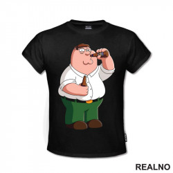 Pete Drinks - Family Guy - Majica