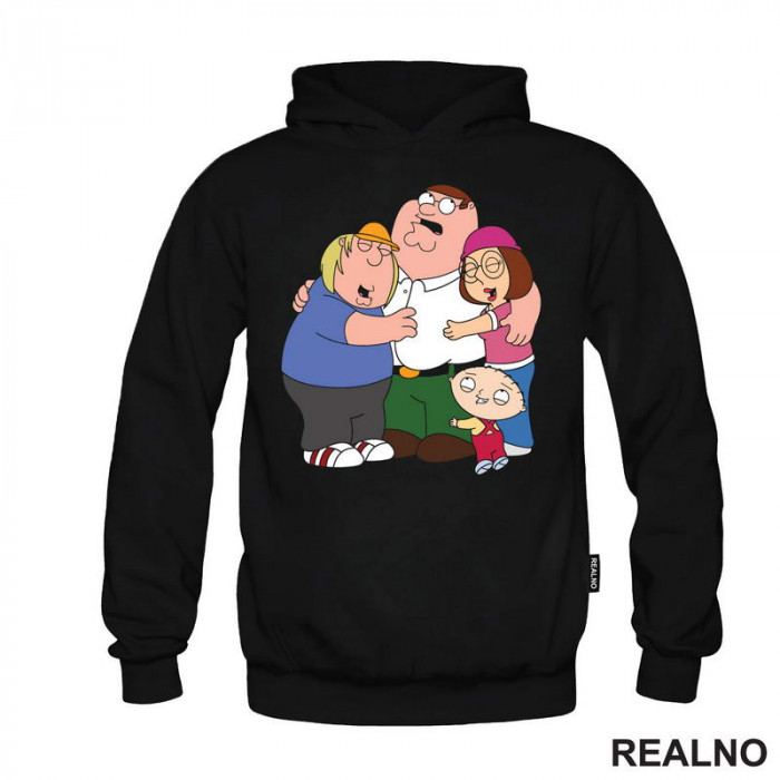 Happy Family Hug - Family Guy - Duks