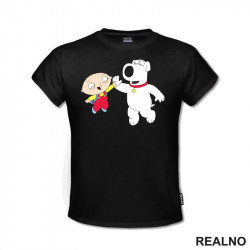 Brian And Stewie Are Flying - Family Guy - Majica
