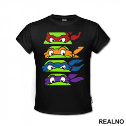 Eyes And Masks - Nindža Kornjače - Majica