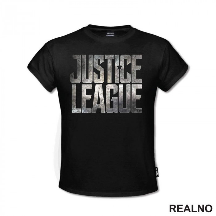 Metallic Logo - Justice League - Majica