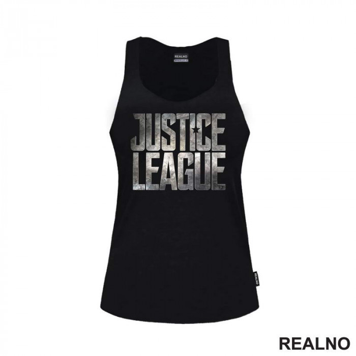 Metallic Logo - Justice League - Majica