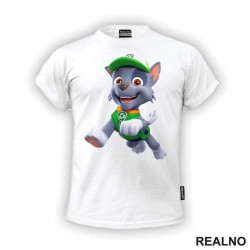 Roki Skače - Rocky - Patrolne Šape - Majica