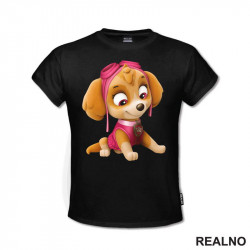 Skaj Gleda - Skye - Patrolne Šape - Majica