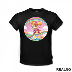 Skaj i Duga - Skye - Patrolne Šape - Majica