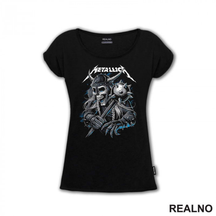 Metallica - Viking Skull - Muzika - Majica