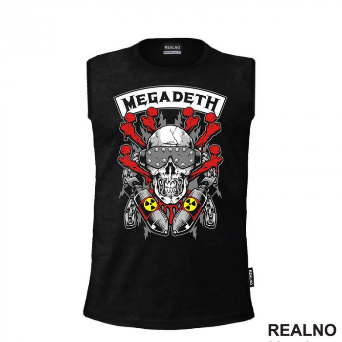Megadeth - Skull - Muzika - Majica
