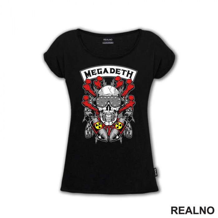 Megadeth - Skull - Muzika - Majica