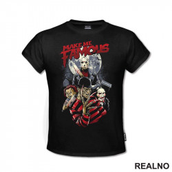 Make Me Famous - Horror Characters - Filmovi - Majica