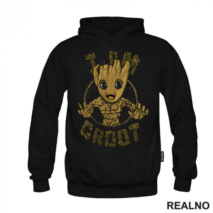 I Am Groot - Brown Nature - Guardians of the Galaxy - Duks