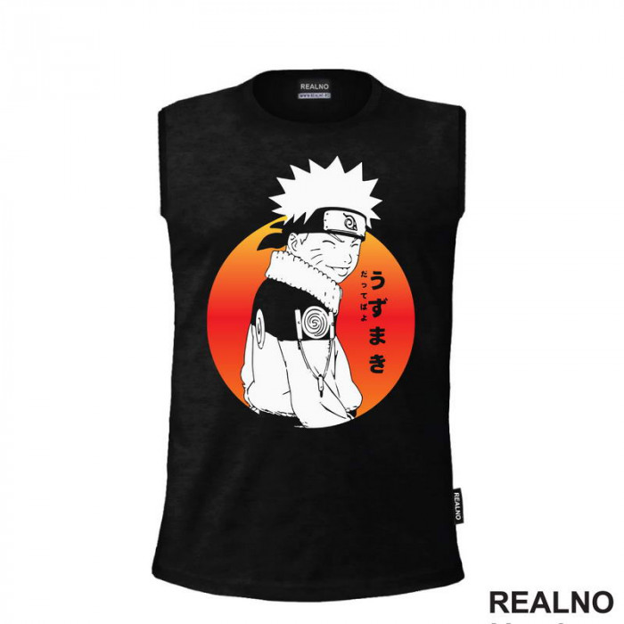 Orange Moon - Naruto - Majica