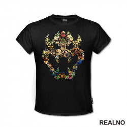 Bauzer - Braon - Super Mario - Majica