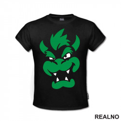 Bauzer - Zeleni - Super Mario - Majica