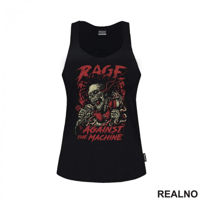 Rage Against The Machine - Skull - RATM - Muzika - Majica