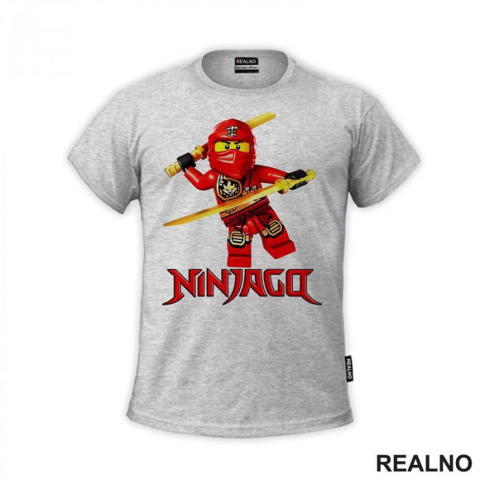 Kai - Red Ninja - Ninjago - Crtani Filmovi - Majica