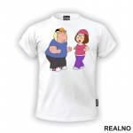 Cris And Meg Fighting - Family Guy - Majica