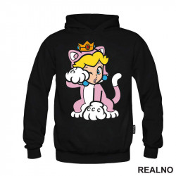 Princeza Breskvica - Mačka - Cat Peach - Sedi - Super Mario - Duks Princeza Breskvica - Mačka - Cat Peach - Sedi - Super Mario - Duks