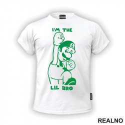 Mladji Brat - Lil Bro - Luidji - Luiđi - Super Mario - Majica
