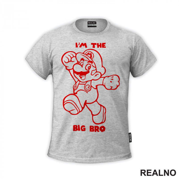 Stariji Brat - Super Mario - Majica