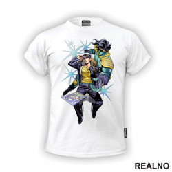 Jotaro Kujoi -  Blue Stars - Jojo's Bizarre Adventure - Majica