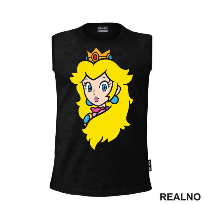 Princeza Breskvica - Crtež - Super Mario - Majica