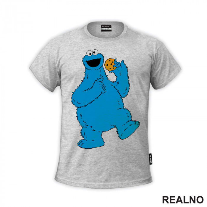 Cookie Monster - Big - Crtani Filmovi - Majica