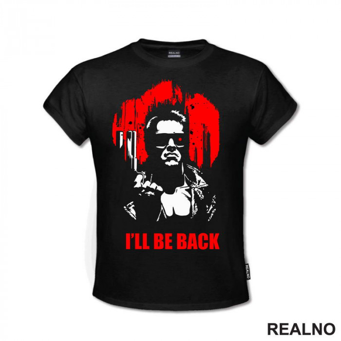Terminator I'll Be Back - Filmovi - Majica