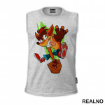 Crash Bandicoot - Jump - Majica