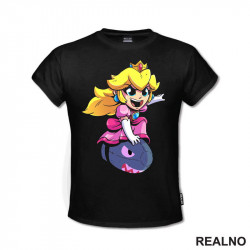 Princeza Breskvica i Bomba - Super Mario - Majica