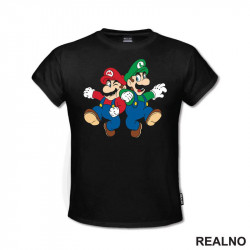 Braća Se Tuku - Super Mario - Majica