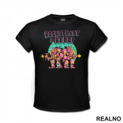 Bebop and Rocksteady - Colors - Nindža Kornjače - Majica